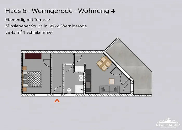 Auszeit-im-harz Haus 6 4 Apartment Wernigerode